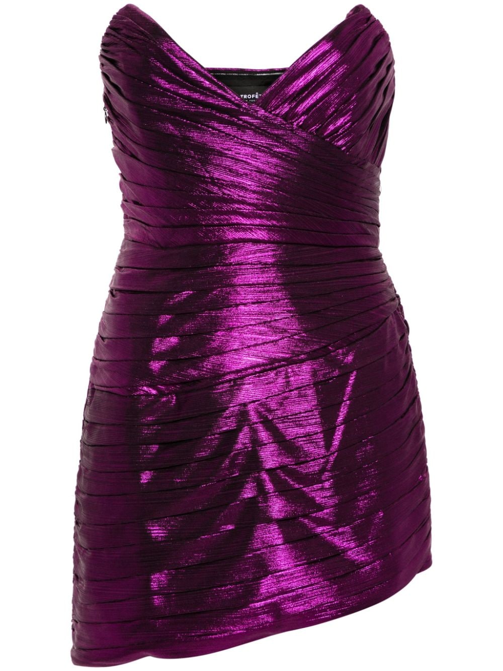 Retrofete Nala sweetheart-neck minidress - Purple von Retrofete