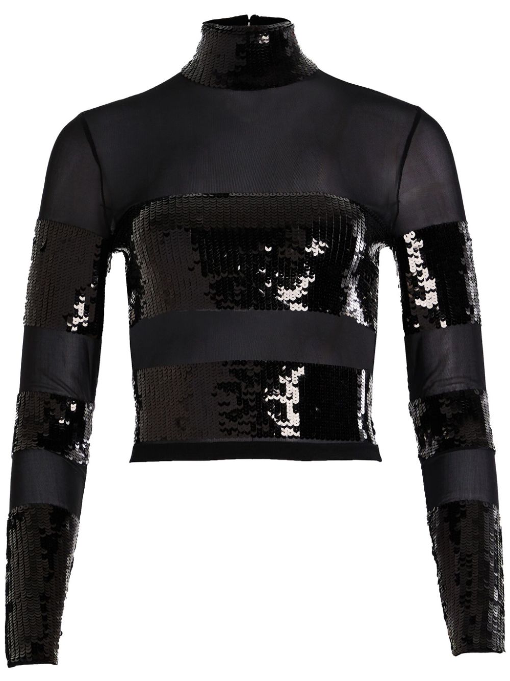 Retrofete Nyx sequin-embellished top - Black von Retrofete