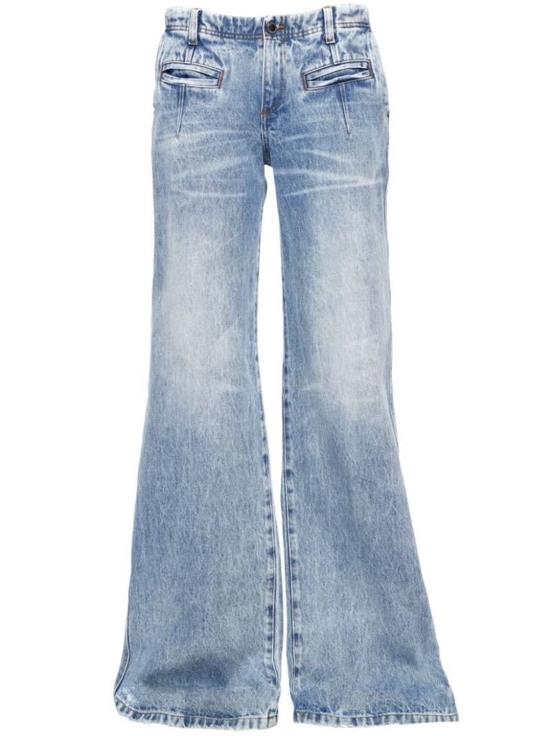 Retrofete Sutton low-rise wide-leg jeans - Blue von Retrofete