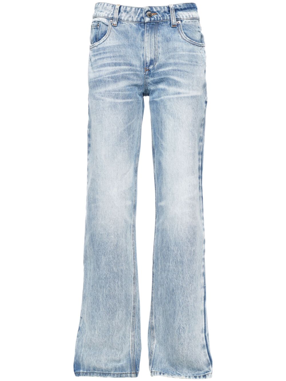 Retrofete Sydney low-rise straight-leg jeans - Blue von Retrofete