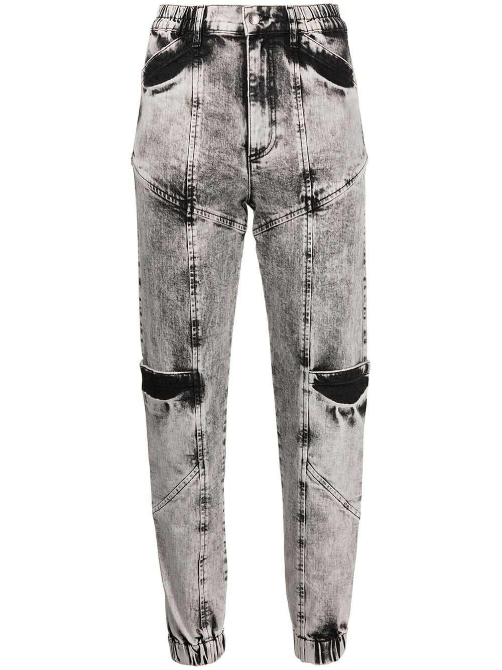 Retrofete Tatum acid-wash jeans - Black von Retrofete