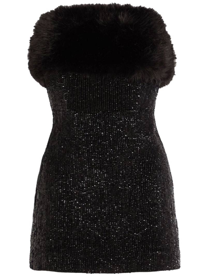 Retrofete Torin bandeau minidress - Black von Retrofete