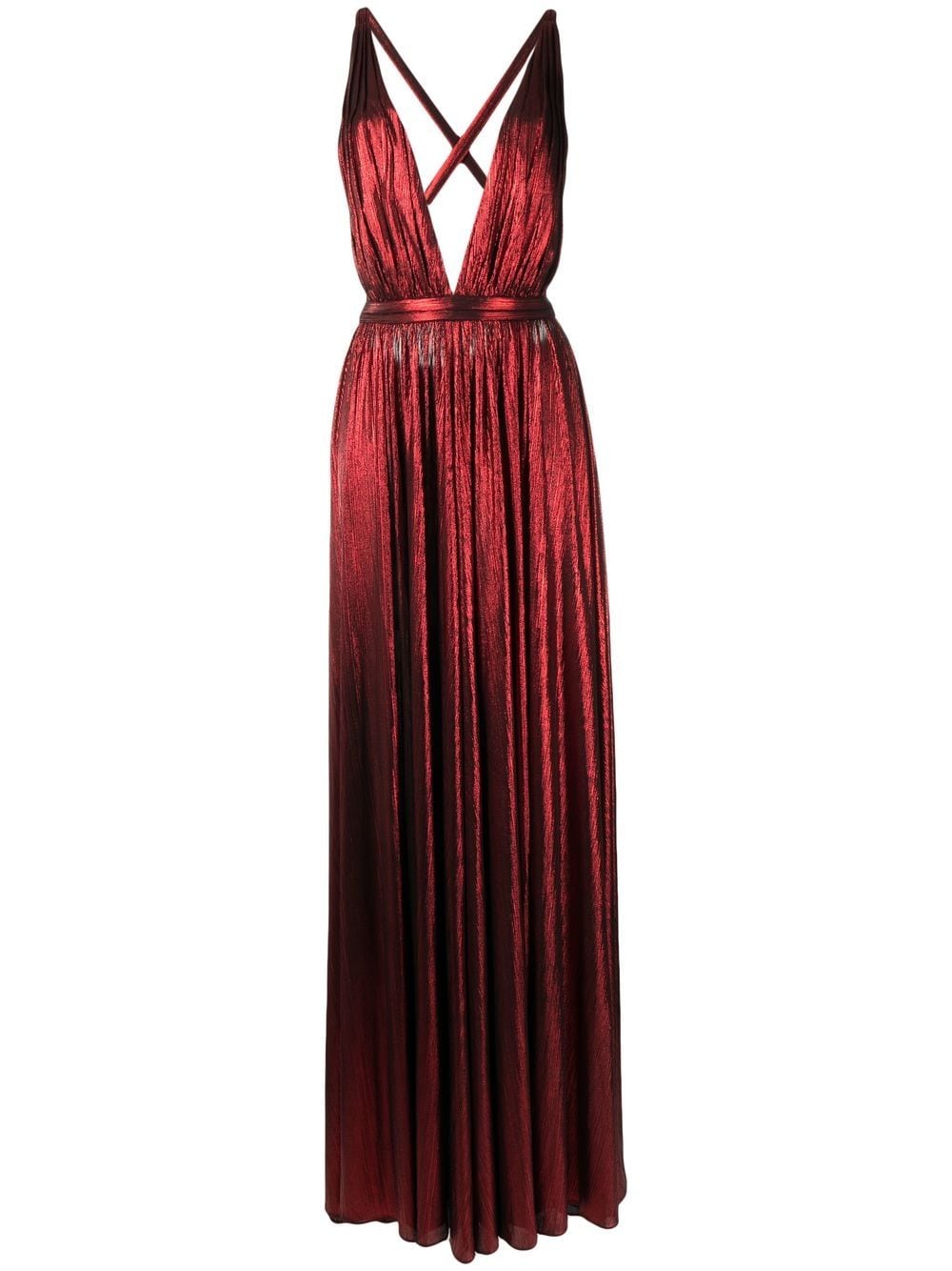 Retrofete Tova satin dress - Red von Retrofete