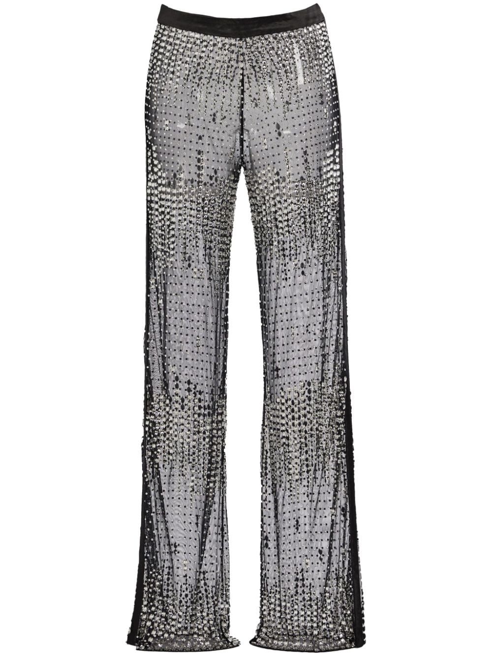 Retrofete Vondra sequin-embellished trousers - Black von Retrofete