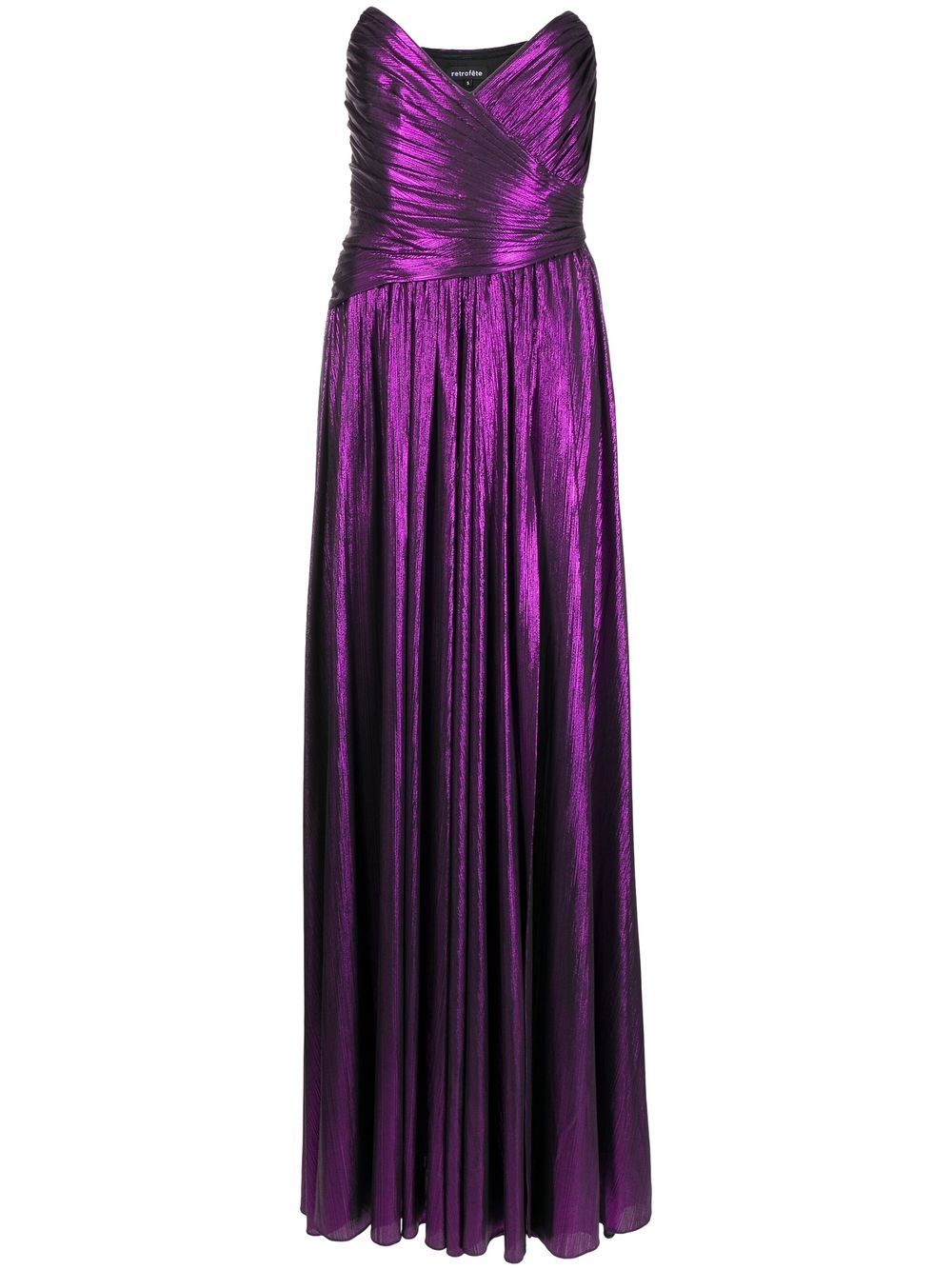 Retrofete Waldorf floor-length dress - Purple von Retrofete