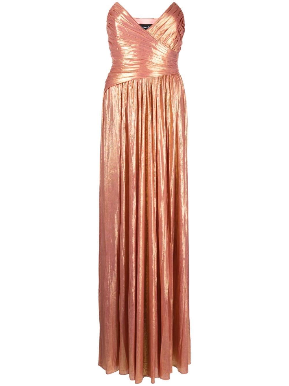 Retrofete Walford strapless gown dress - Pink von Retrofete