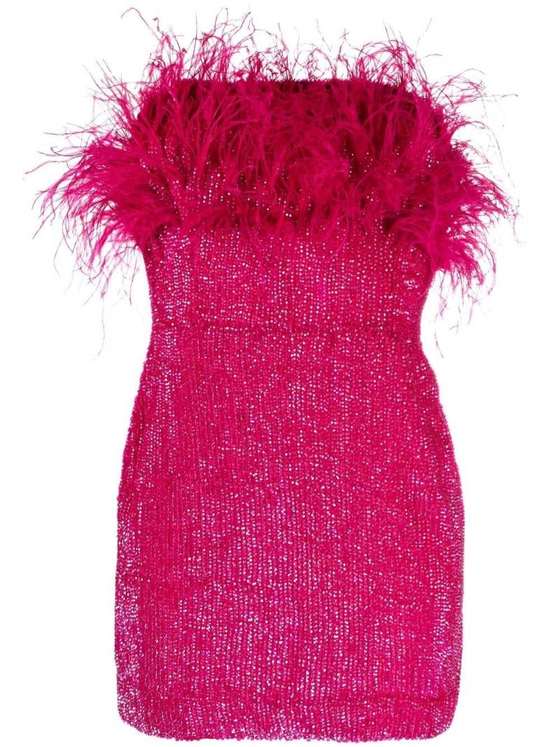 Retrofete sequin-embellished mini dress - Pink von Retrofete