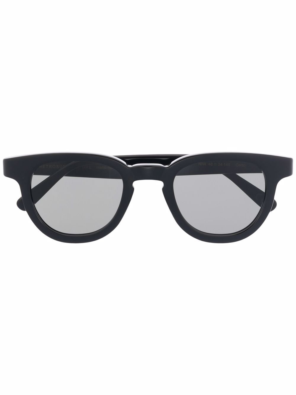 Retrosuperfuture Certo round-frame sunglasses - Black von Retrosuperfuture