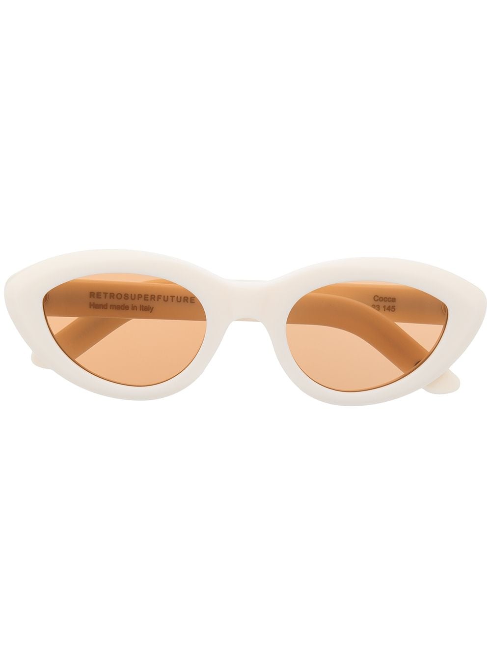 Retrosuperfuture Cocca cat-eye sunglasses - White von Retrosuperfuture