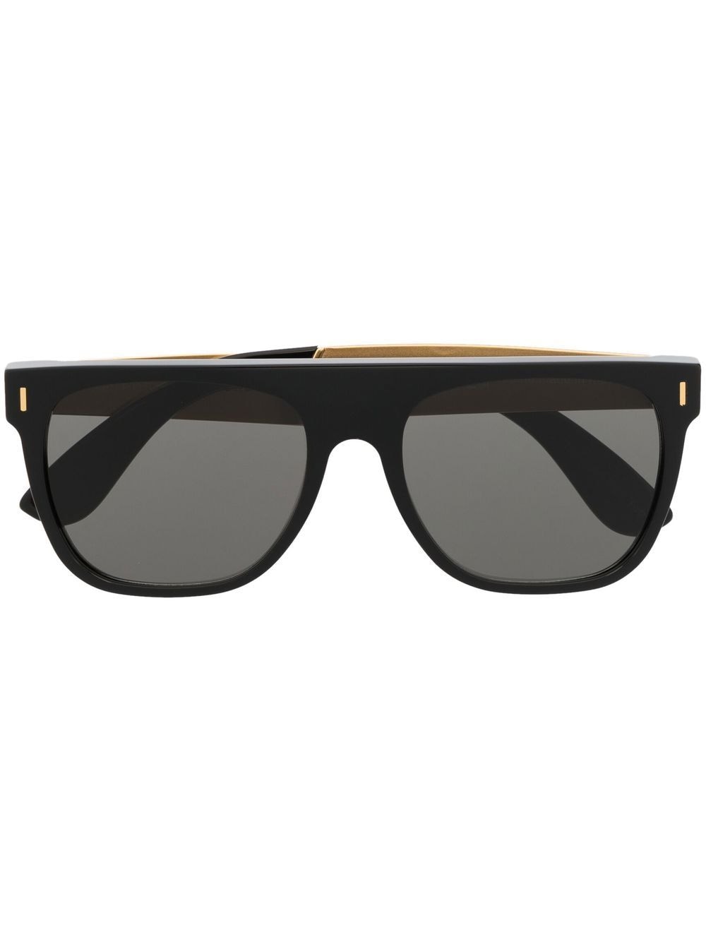 Retrosuperfuture Francis curved-frame sunglasses - Black von Retrosuperfuture