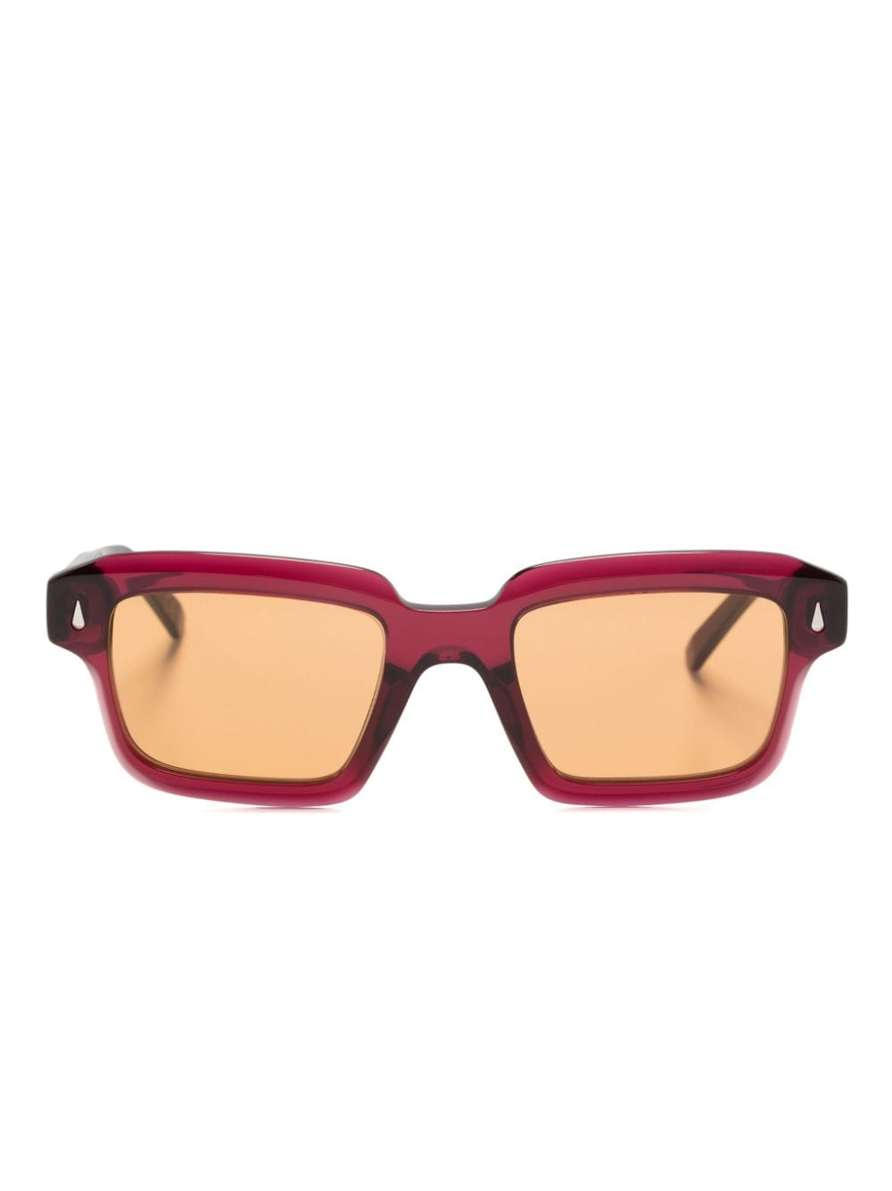 Retrosuperfuture Giardino rectangle-frame sunglasses - Purple von Retrosuperfuture