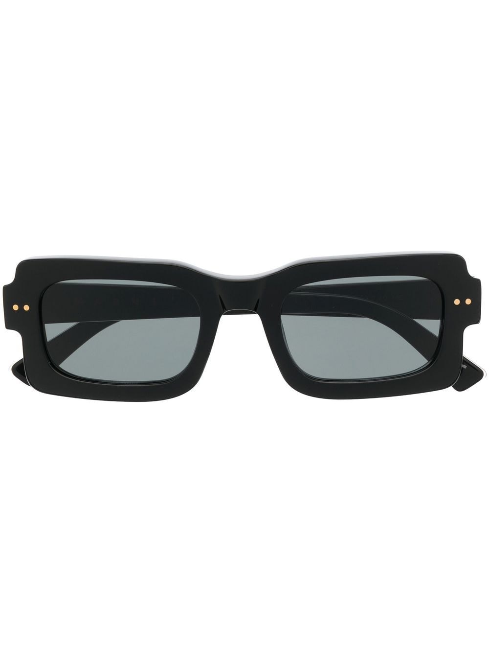 Retrosuperfuture logo-engraved square-frame sunglasses - Black von Retrosuperfuture