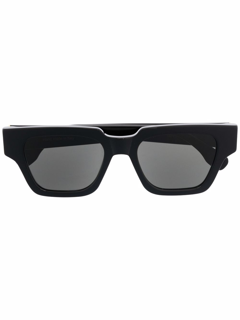 Retrosuperfuture polished square-frame sunglasses - Black von Retrosuperfuture