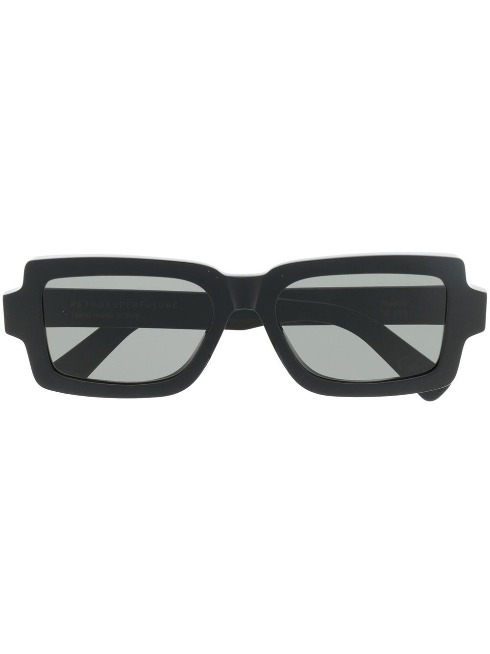 Retrosuperfuture rectangle-frame sunglasses - Black von Retrosuperfuture