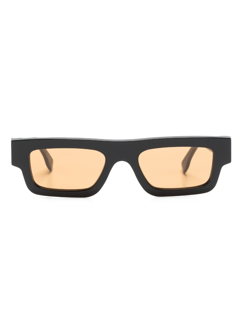 Retrosuperfuture rectangle-frame tinted sunglasses - Black von Retrosuperfuture