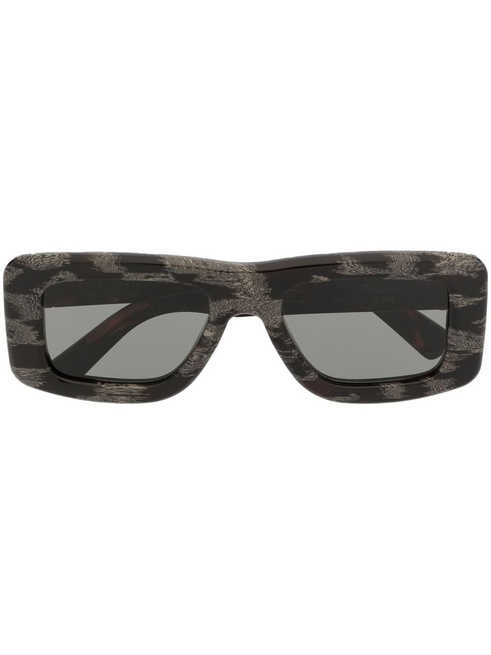 Retrosuperfuture tortoiseshell-effect rectangle-frame sunglasses - Brown von Retrosuperfuture