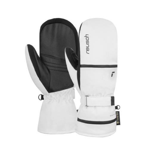 Reusch Alison GORE-TEX Mitten - white/black (Grösse: 8) von Reusch