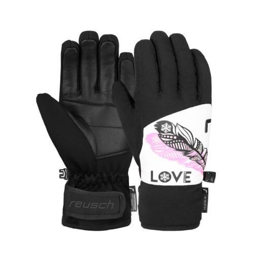 Reusch Beatrix R-TEX® XT - white/feathers (Grösse: 6.5) von Reusch