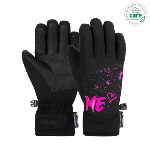 Reusch Beatrix R-TEX XT JR Skihandschuh - black/pink glo (Grösse: 6.5) von Reusch