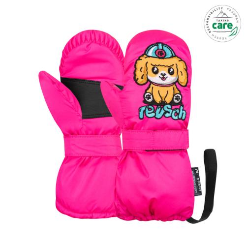 Reusch Cutes R-TEX XT Mitten Kinder Skihandschuh - pink glo (Grösse: 0) von Reusch