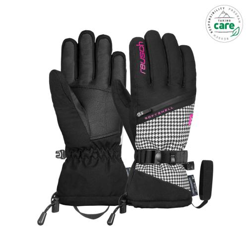 Reusch Demi R-TEX XT (6031227) Skihandschuh - blk/pied de poule (Grösse: 6.5) von Reusch