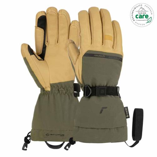 Reusch Discovery GORE-TEX Skihandschuh - burnt olive/camel (Grösse: 11) von Reusch