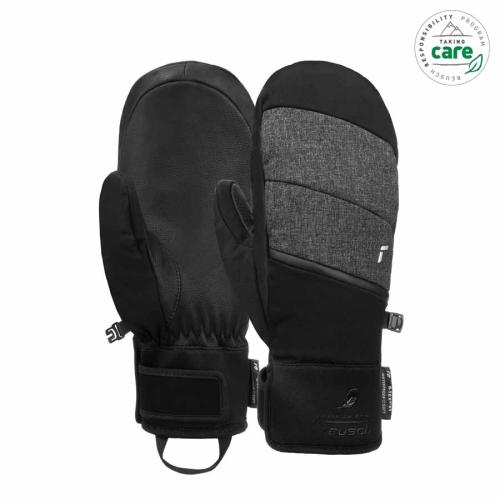 Reusch Febe R-TEX XT Mitten Skihandschuh - blk/blk melange (Grösse: 7) von Reusch