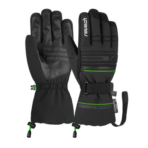 Reusch Kondor R-Tex XT (4701235) Skihandschuh - black/neon green (Grösse: 11) von Reusch