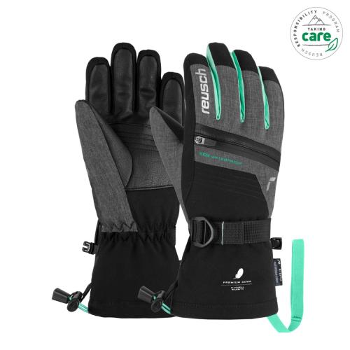 Reusch Lando R-TEX® XT Junior - blk/blk mel./cabb (Grösse: 3.5) von Reusch