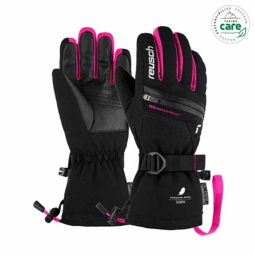 Reusch Lando R-Tex XT Kinder Skihandschuh - pink glo/black (Grösse: 3.5) von Reusch