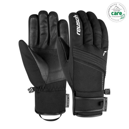 Reusch Luca R-TEX XT Skihandschuh - black/white (Grösse: 7) von Reusch