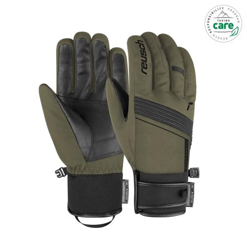 Reusch Luca R-TEX XT Skihandschuh - burnt olive/black (Grösse: 12) von Reusch