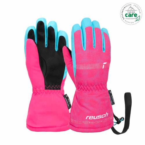 Reusch Maxi R-TEX XT Kinder Skihandschuh - k.pink/bach.butto (Grösse: V) von Reusch