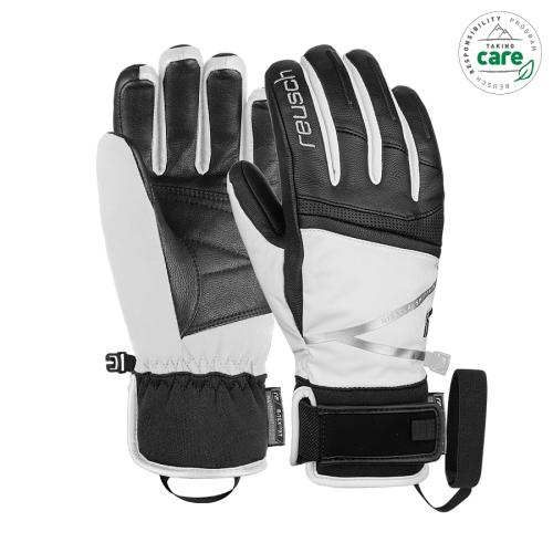 Reusch Mikaela Shiffrin R-Tex XT XT Skihandschuh - white/black (Grösse: 8) von Reusch