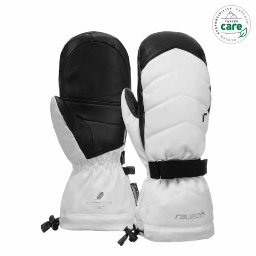 Reusch Nadia R-TEX XT Mitten Skihandschuh - white/black (Grösse: 6) von Reusch