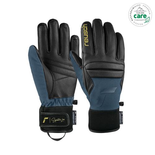 Reusch Petra Vlhova R-TEX® XT Skihandschuh - black/dress blue (Grösse: 6.5) von Reusch