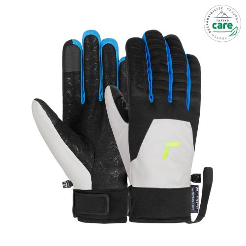 Reusch Raptor R-TEX XT TOUCH Skihandschuh - g.grey/blk/s.yell (Grösse: 8.5) von Reusch