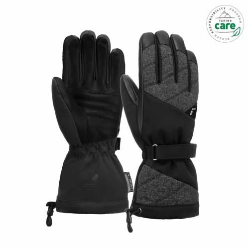 Reusch Sonja R-TEX® XT - blk/blk melange (Grösse: 7.5) von Reusch