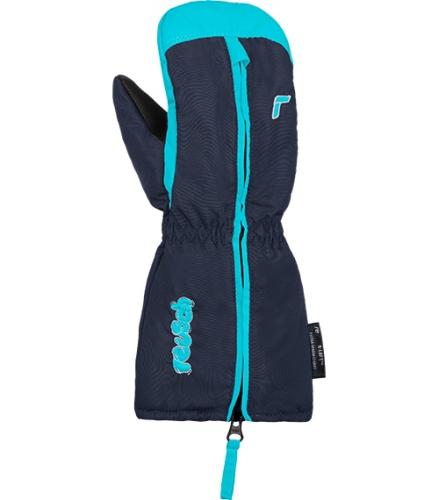 Reusch Tom Mitten Kinder Skihandschuh - dr.blue/bach.butt (Grösse: I) von Reusch