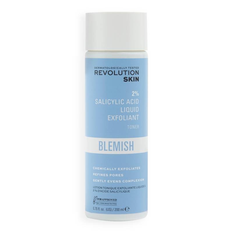 Revolution Skincare  Revolution Skincare 2% Salicylic Acid BHA Anti Blemish Liquid Exfoliant Toner gesichtstoner 200.0 ml von Revolution Skincare