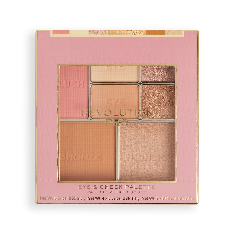REVOLUTION REVOLUTION Iconic Eye & Cheek Palette Light/Medium rouge 12.0 g REVOLUTION REVOLUTION Iconic Eye & Cheek Palette Light/Medium rouge 12.0 g von Revolution