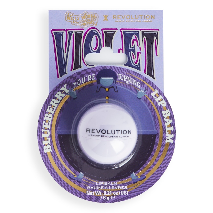 REVOLUTION Willy Wonka & The Chocolate Factory X Revolution REVOLUTION Willy Wonka & The Chocolate Factory X Revolution Blueberry Lip Balm lippenbalm 4.0 g von Revolution