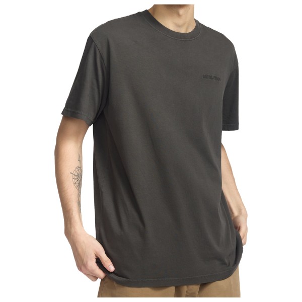 Revolution - Application T-Shirt Logo - T-Shirt Gr M grau Revolution - Application T-Shirt Logo - T-Shirt Gr M grau von Revolution