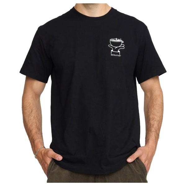 Revolution - Printed T-Shirt Cup - T-Shirt Gr XXL schwarz Revolution - Printed T-Shirt Cup - T-Shirt Gr XXL schwarz von Revolution