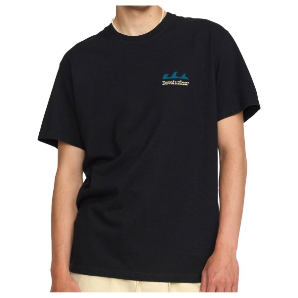 Revolution - Printed T-Shirt Waves - T-Shirt Gr XXL schwarz Revolution - Printed T-Shirt Waves - T-Shirt Gr XXL schwarz von Revolution