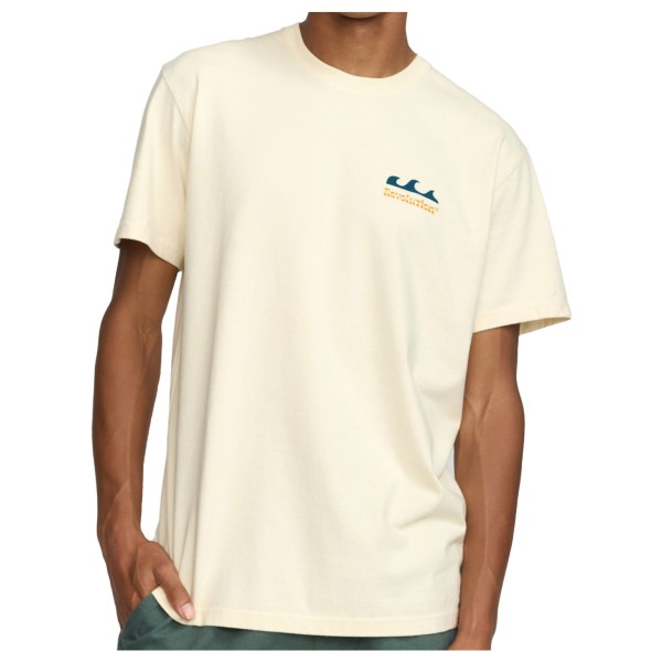 Revolution - Printed T-Shirt Waves - T-Shirt Gr XXL weiß von Revolution