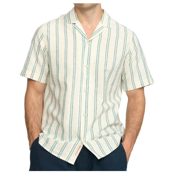 Revolution - Short-Sleeved Cuban Cotton Linen Shirt - Hemd Gr XXL weiß Revolution - Short-Sleeved Cuban Cotton Linen Shirt - Hemd Gr XXL weiß von Revolution