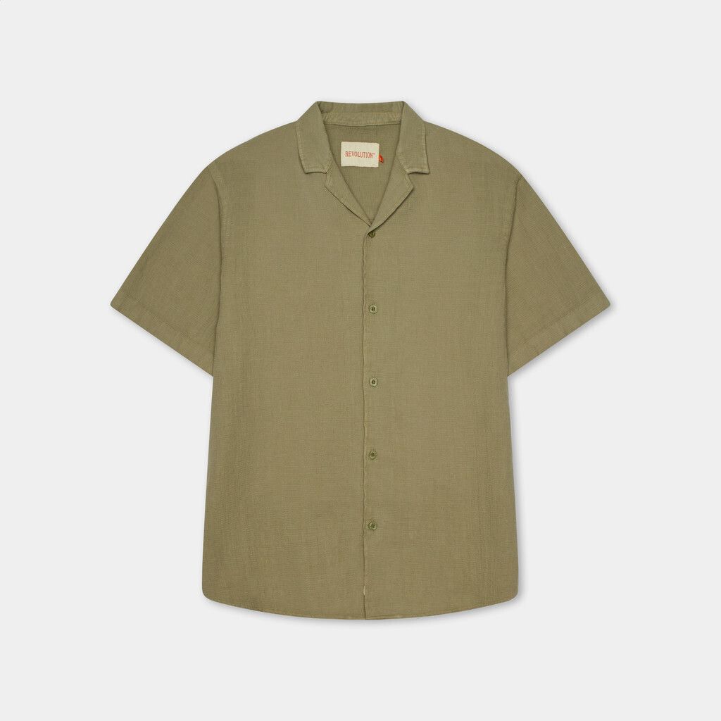 Revolution Short-sleeved Cuban Shirt-L L von Revolution