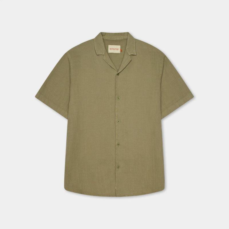 Revolution Short-sleeved Cuban Shirt-L L von Revolution