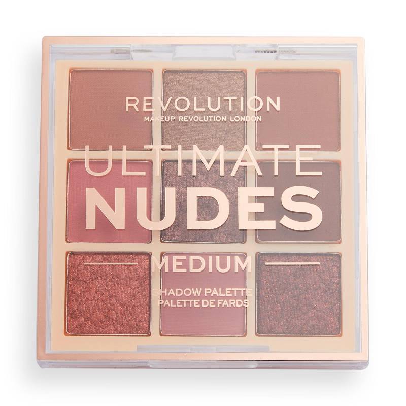 Ultimate Nudes Shadow Palette Medium Damen Nude  8g von Revolution